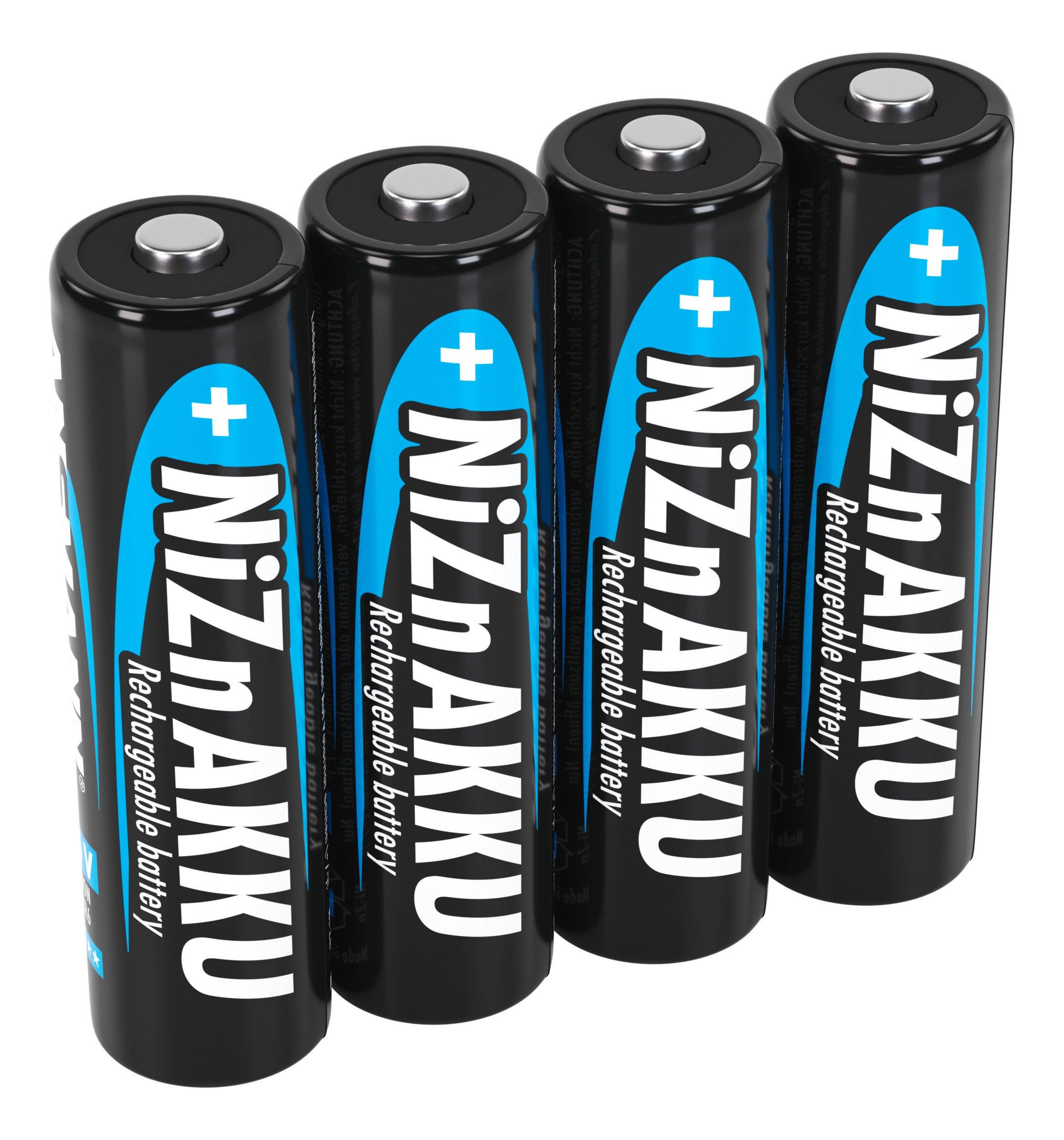 1322-0005, Nickel-Zink-Akku Mignon AA / 1,6 V - Hochleistungsakku für mehr Energie