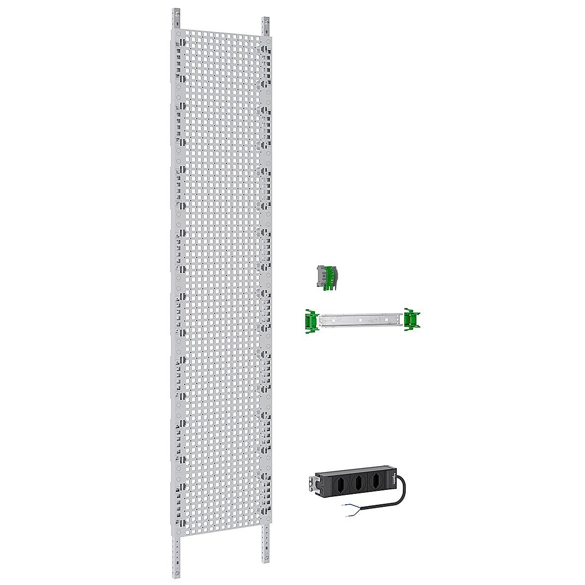 VX19RM8181, Multimediafeld FB1 BH9 LexCom Home, 3-fach Euro Steckdose