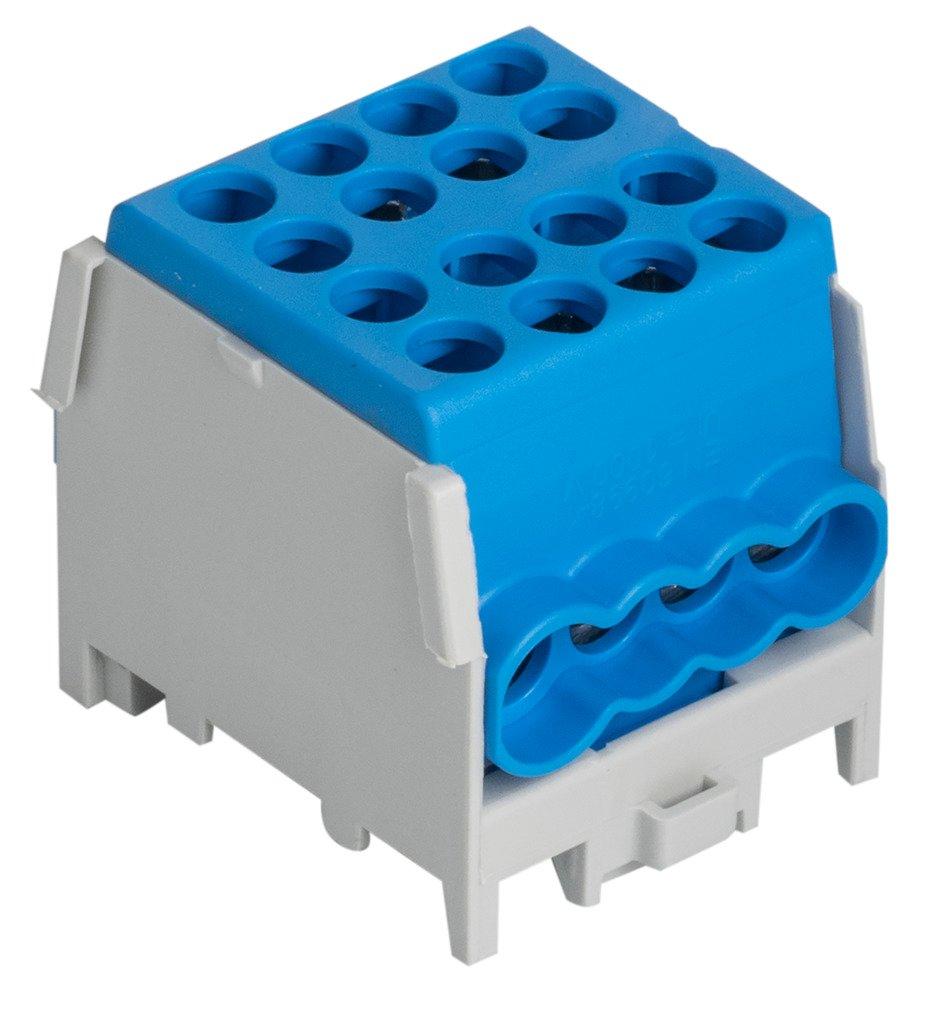 Pollmann HLAK 25 1/2 M2 Borne de dérivation Bleu