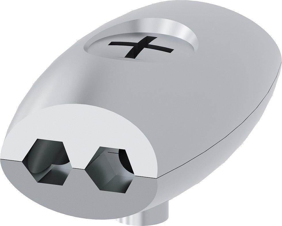 3SE7941-1AC, Seilklemme, Eiform, 4 mm