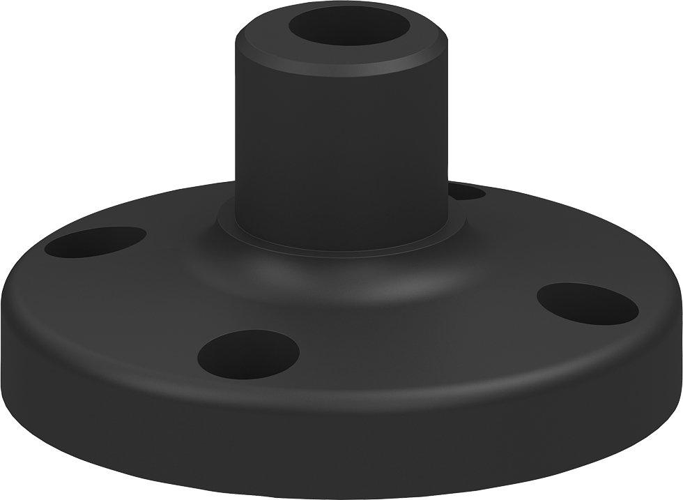 8WD4308-0DB, Fuß (einzeln), Kunststoff für Rohrmontage für 8WD4 Signalsäulen