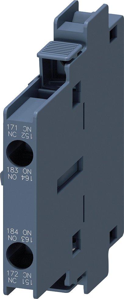 3RH1921-1KA11, Hilfsschalter 1S+1Ö, DIN EN50005, 10mm, Bgr. S3-S12 für Motorschütze, 2pol.