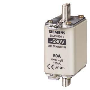 3NA3830-6, NH-Sicherungseinsatz, NH00, In: 100 A, gG, Un AC: 690 V, Un DC: 250 V