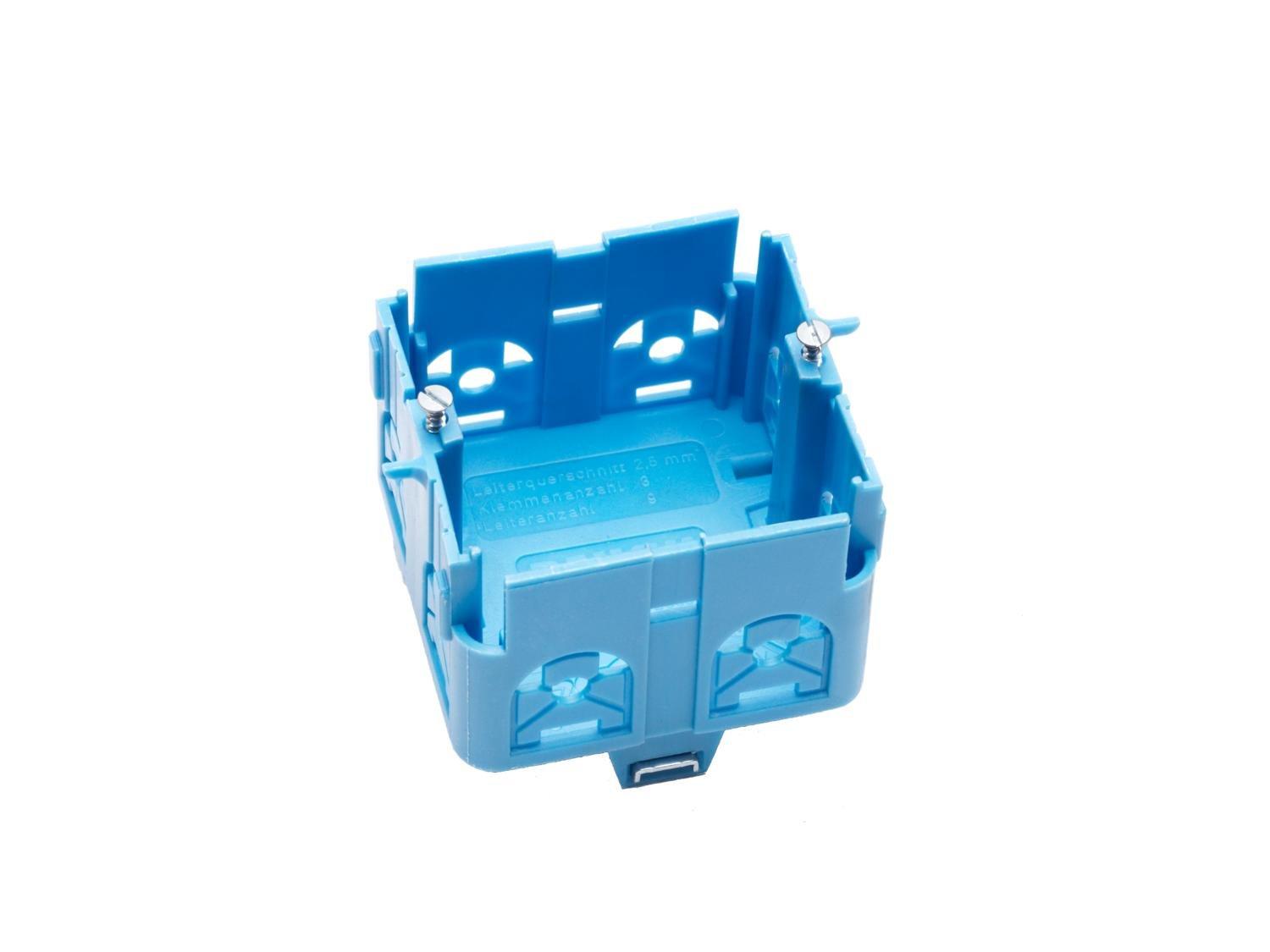 BK GD, Geräteeinbaudose SIGNO blau 60x70x71 Polypropylen lichtblau RAL 5012