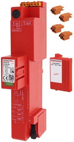 DSH ZP B2 SG TNS 255, Kombi-Ableiter Typ1+2+3 DEHNshield ZP Basic 2 SG für TN-S-Systeme