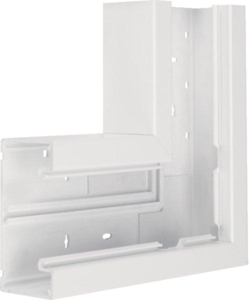 BR6513059016, Flachwinkel aus Grundprofil zu BR 68x130 mm Oberteil 80 mm in verkehrsweiß