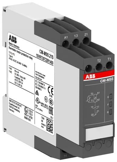 CM-MSS.21S, Thermistor-Motorschutzrelais 1S+1Ö, 24-240V AC/DC, Kurzsch.-Erkennung