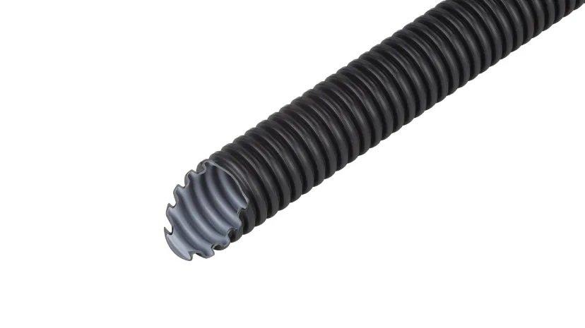 FBY-EL-F co2ntrol 25, Leichtes Kunststoff-Wellrohr; biegsam; schwarz; 25