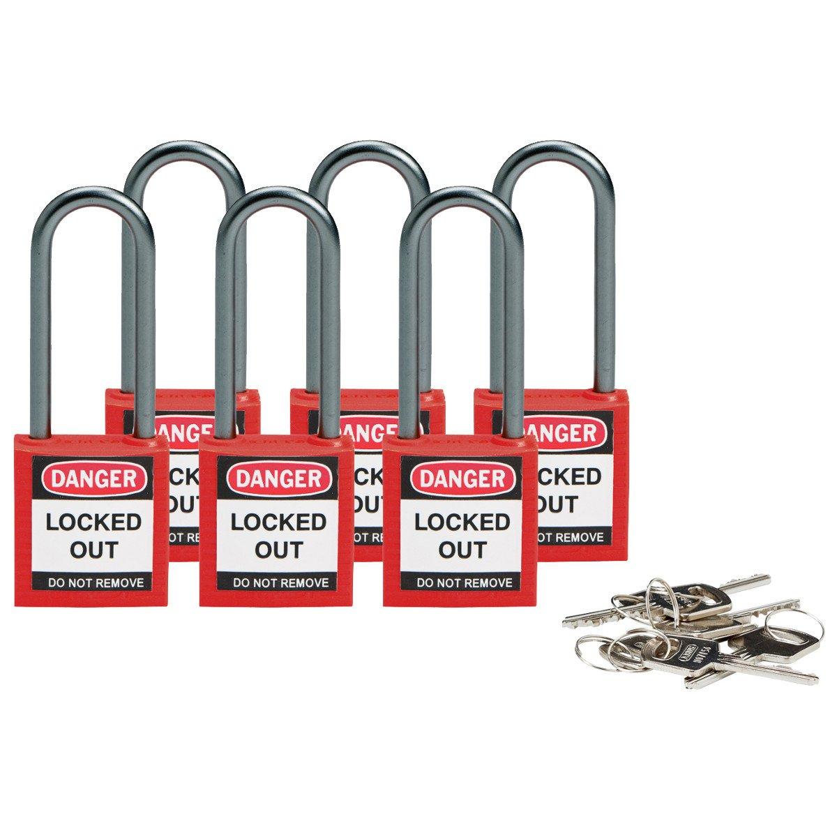 COMPACT SAFE PADLOCK 50MM SHA KD RED/6, Sicherheitsschlösser&nbsp;–&nbsp;kompakt