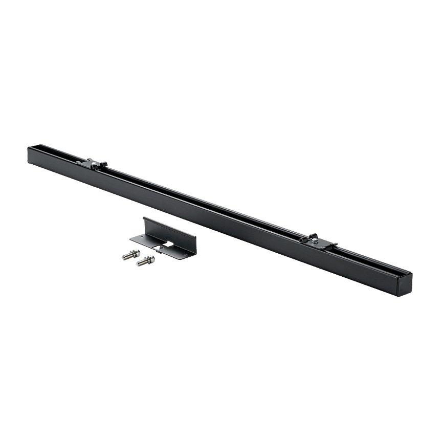 WGCMB1200BL, C-Schiene zur Montage von WyrGrid auf Verteilerschränken, 1200mm Schranktiefe, Farbe: schwarz