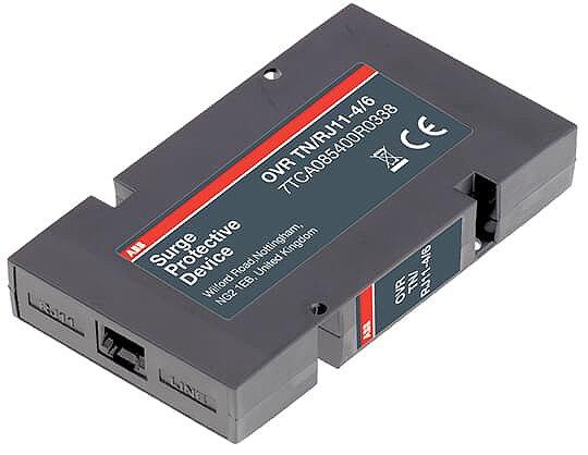 OVR ISDN/RJ45-4/8, Überspannungsableiter Telekommunikation RJ45 4/8 Telekommunikation, ISDN, DSL