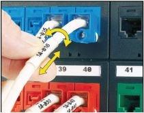 R100X075V1M, Etikettenkassette MP,Turn-Tell,Selbstlam.Vinyl,25,4 B 19,1 L,6,4mm H Klar/Weiss, Preis per VPE, VPE = 5 Stück