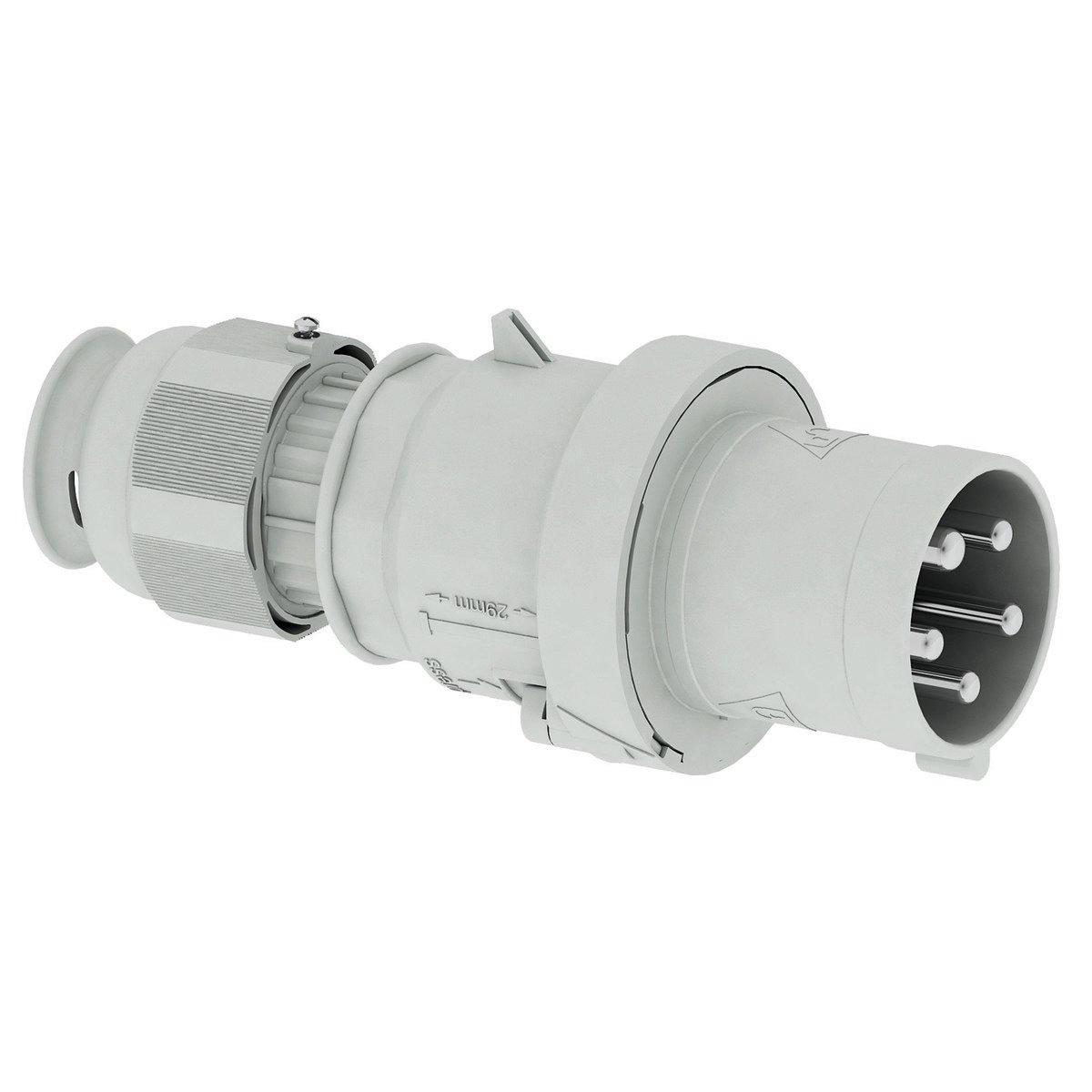 Bals 21785 | 21785/CEE-Stecker 63A>50V grau1h5pIP44, Stecker TE 63A 5p ...