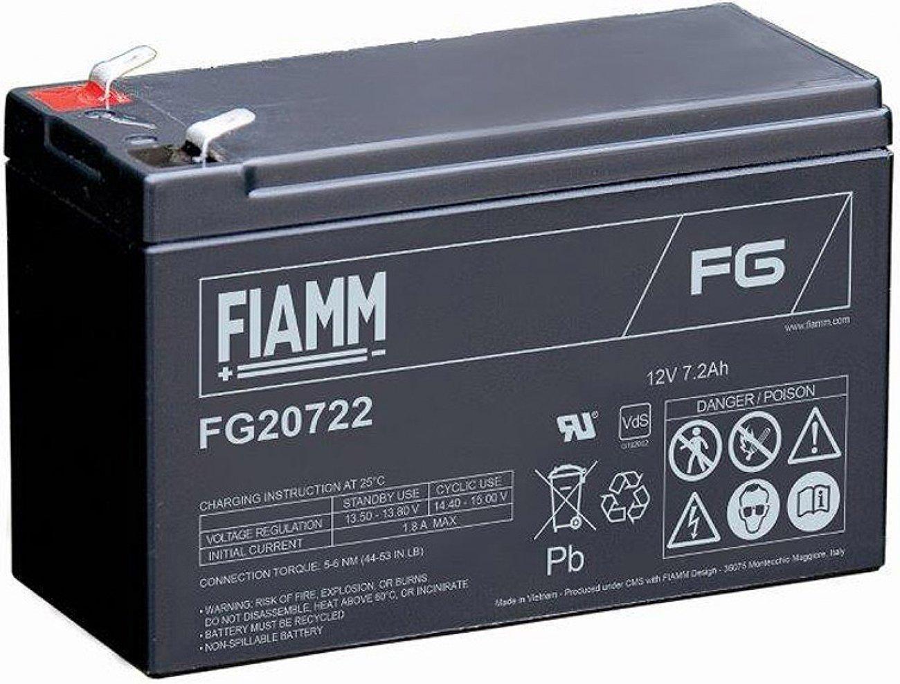 FG20722, Bleiakku 12V 7,2Ah FG20722