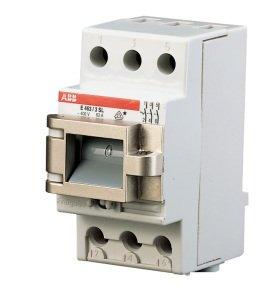 E463/3SL, Hauptschalter 3 Schließer, 63 A, 400 V AC, sperrbar