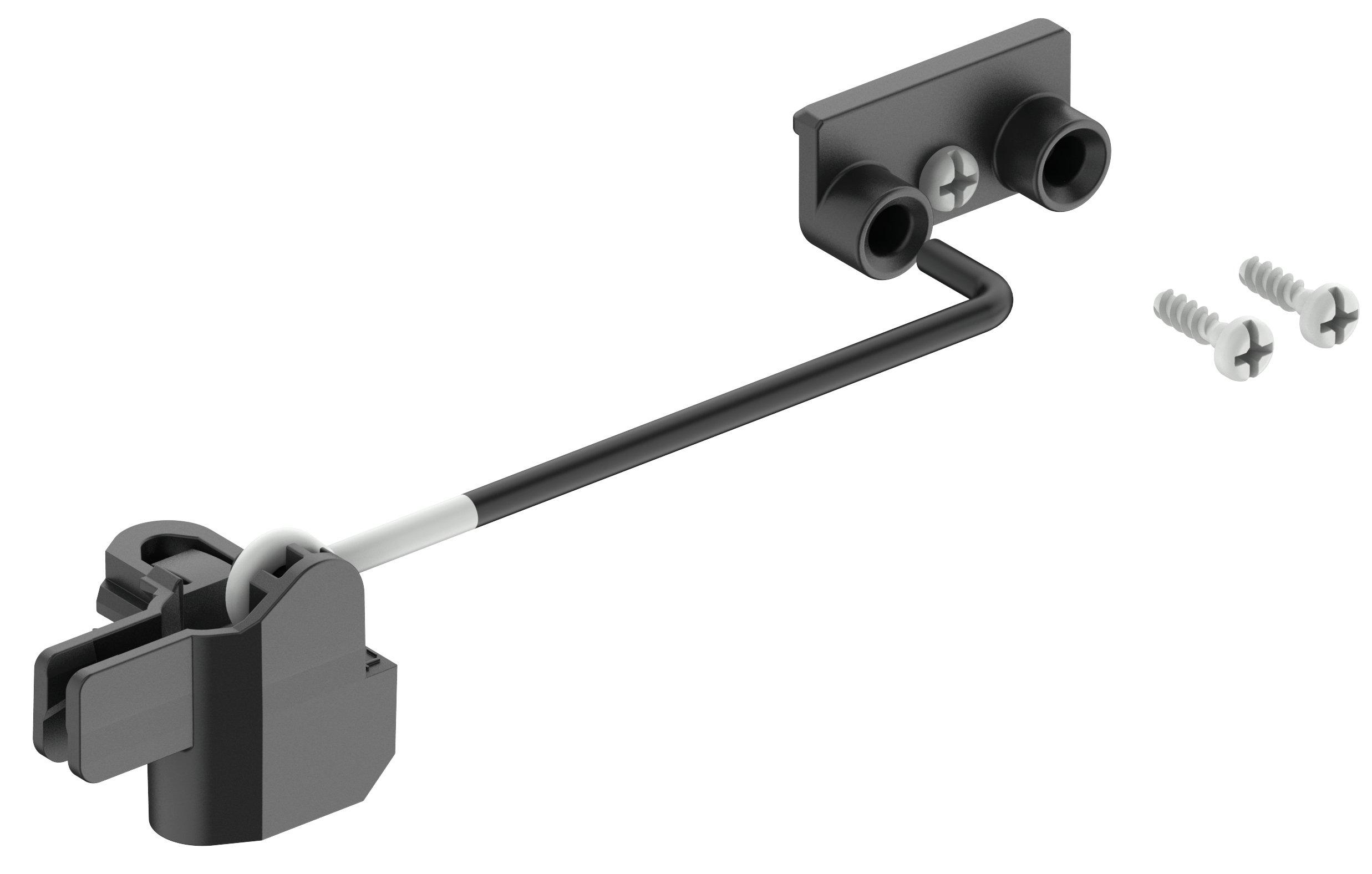 GEOS-S TFS, Türfeststeller, tiefschwarz