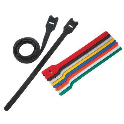 HLT3I-X0, Klettverschluss-Kabelbinder, Schleife, schwarz, 304x25,4 mm