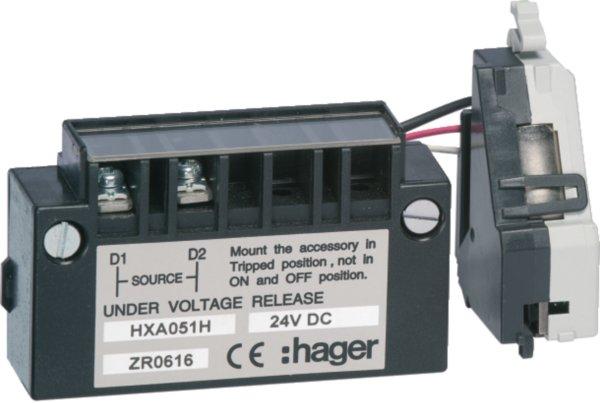 HXA051H, U-Auslöser verz. 24VDC (x/P160-P250)