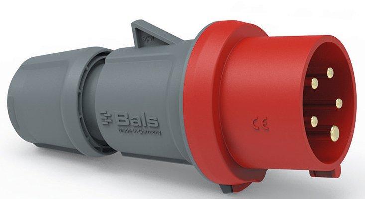 200/CEE-Stecker 16A400V6h5pIP54, Stecker Bals QC 16A 5p 400V 6h, IP54