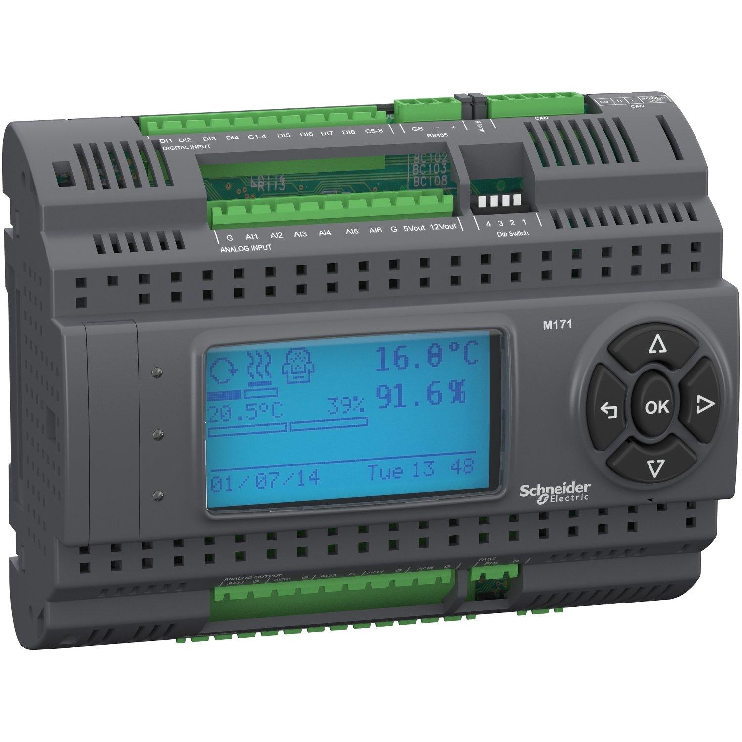 TM171PDM27R, SPS-Steuerung, Modicon M171 Performance, Display, 27 E/A, Modbus, 24 VAC/DC, 48 VDC