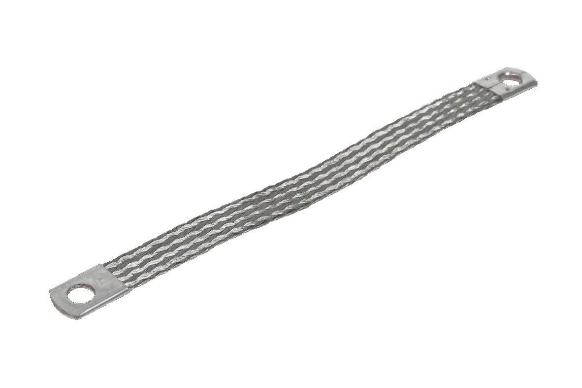 SZ 2412.216, Flachband-Erder M8, Querschnitt 16mm², Länge 200 mm, Preis per VPE, VPE = 10 Stück