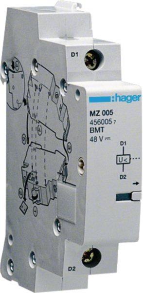 MZ205, Unterspannungsauslöser 48V DC