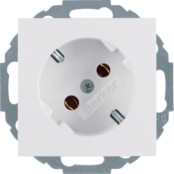 47278989, Steckdose SCHUKO 45° S.1/B.x pw glän