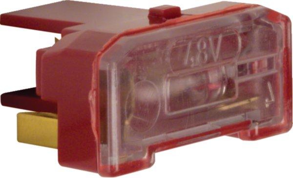 167603, Glühaggregat 48V 25mA rot