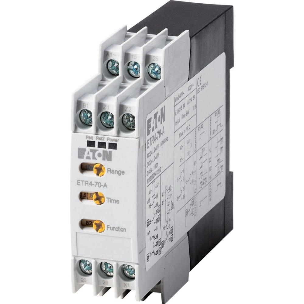 ETR4-70-A, Zeitrelais, 2W, 0,05s-100h, Multifunktion, 24-240VAC/DC, Potentiometeranschluss