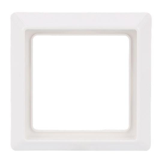 2101-34, Abdeckrahmen 1-fach alpinweiß - Allwetter 44® (IP44)