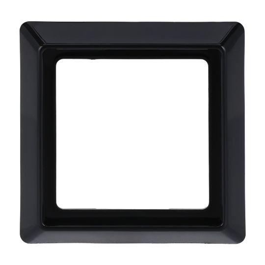 2101-35, Abdeckrahmen 1-fach anthrazit - Allwetter 44® (IP44)