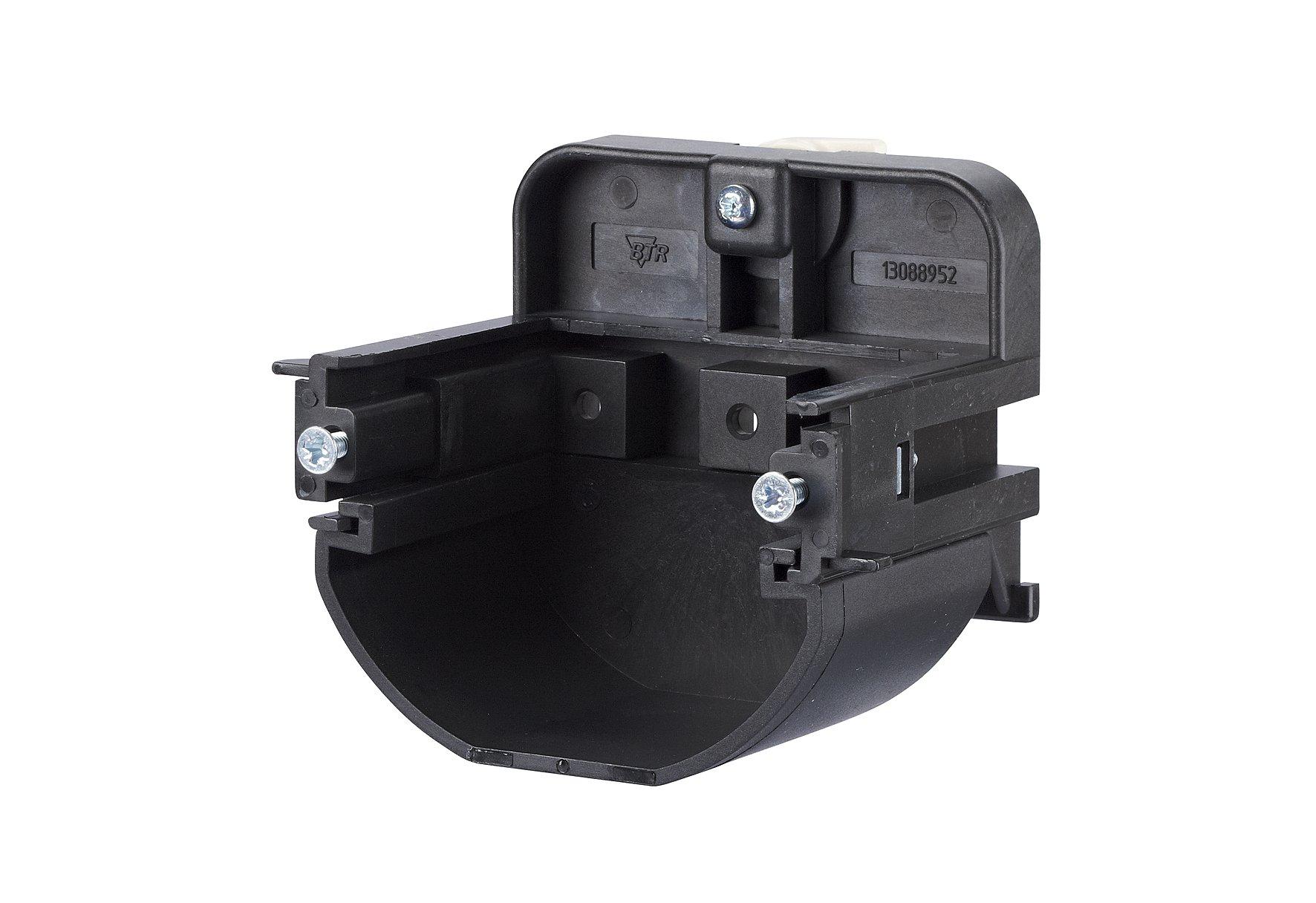 1308895221-I, Montagehalter 1308895221-I für Hutschienenbefestigung 52 mm mit Trennschale