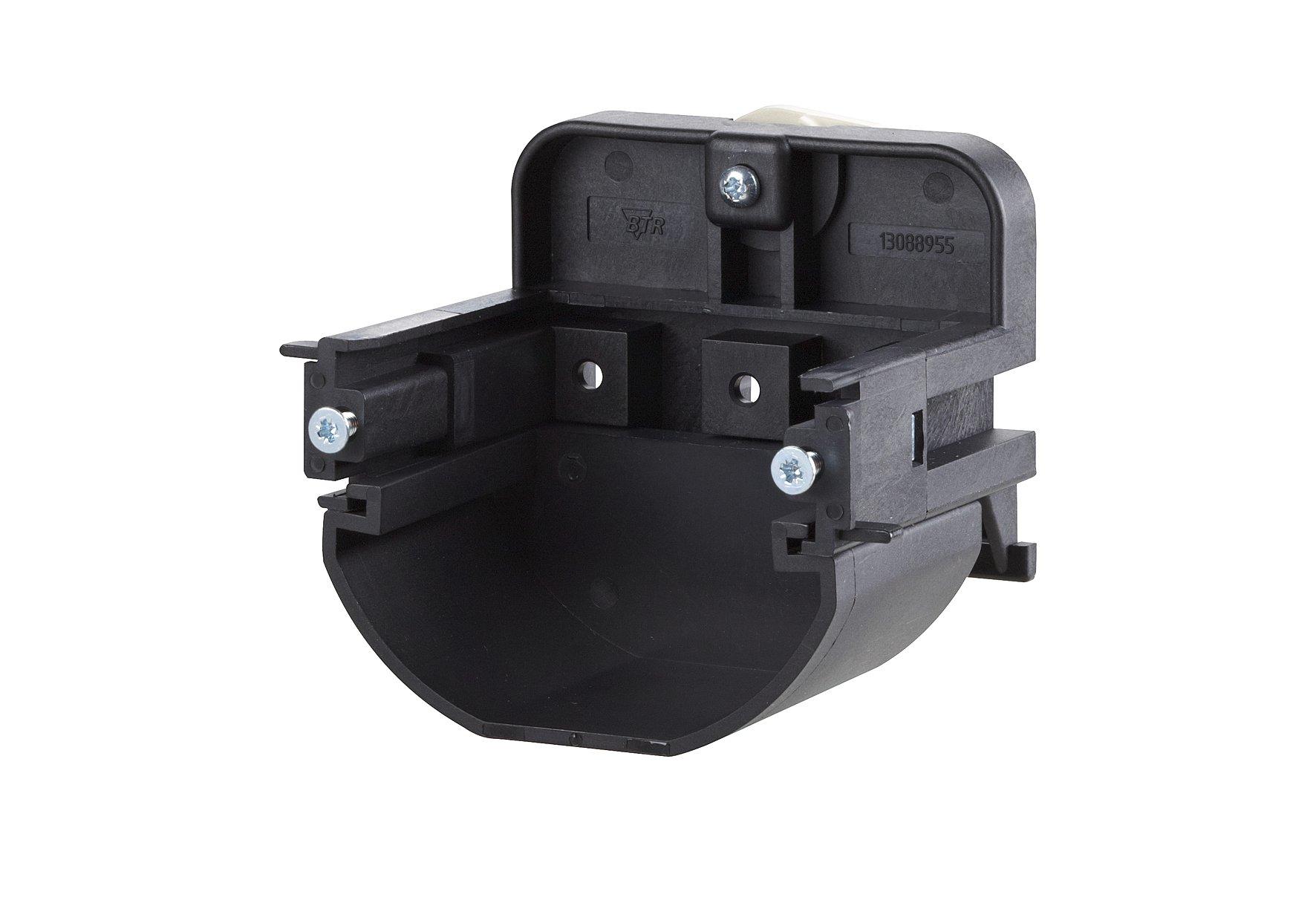 1308895521-I, Montagehalter 1308895521-I für Hutschienenbefestigung 55 mm mit Trennschale