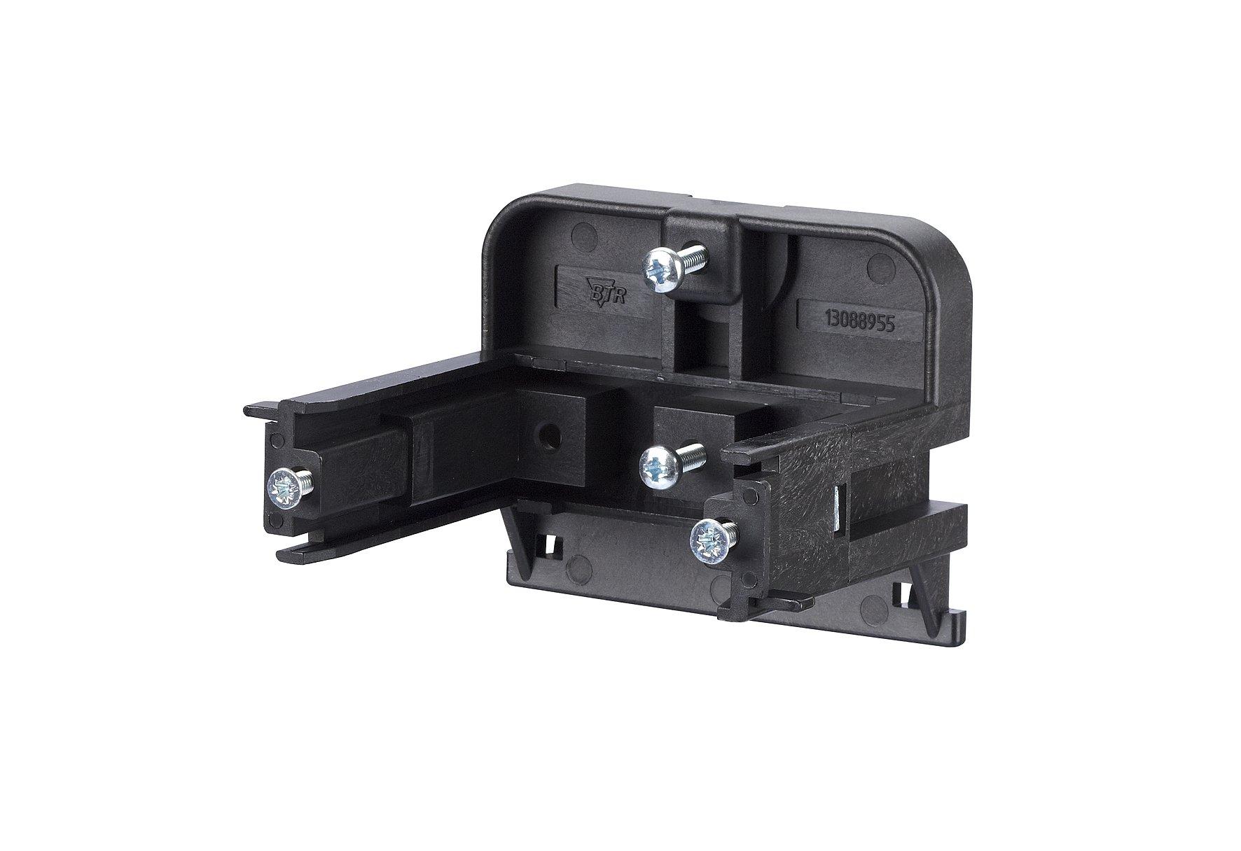 1308895540-I, Montagehalter für Anschlussdosen T-Nut-Befestigung - Einbau senkrecht 55 mm, ohne Trennschale