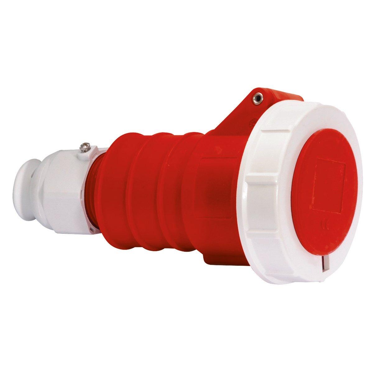 31245/CEE-Kupplung 32A400V6h4pIP67, Kupplung QUICK-CONNECT TE 32A 4p 400V 6h, IP67
