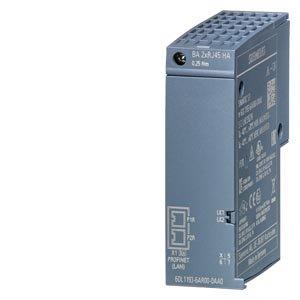 6DL1193-6AR00-0AA0, SIMATIC ET 200SP HA BA 2x RJ45