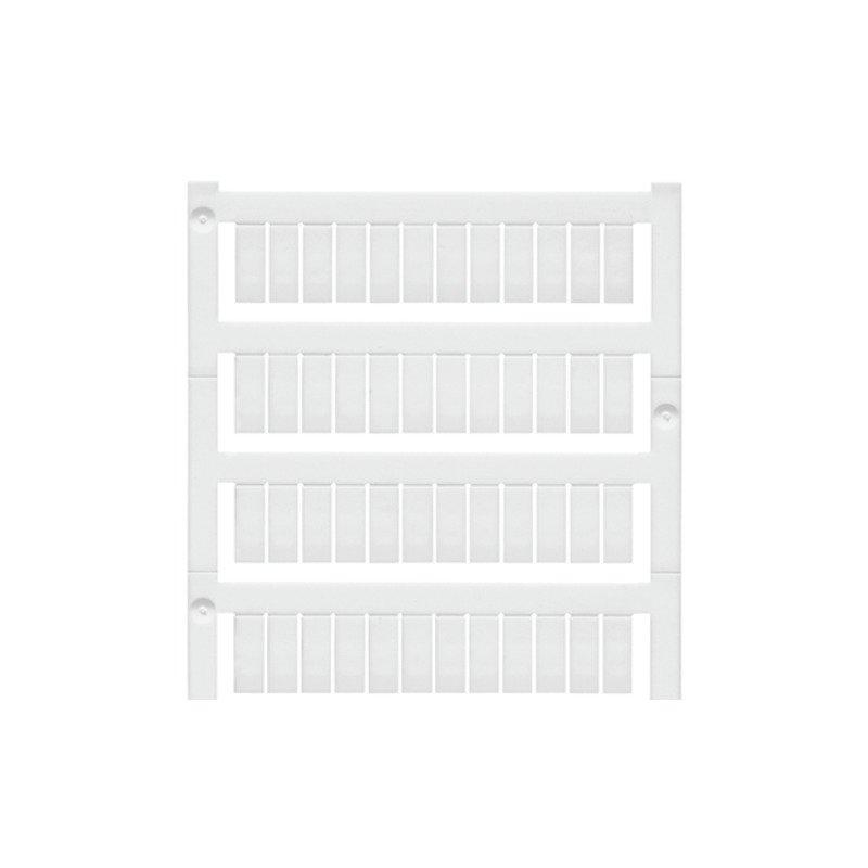 WS 12/6 MC NE WS, Klemmenmarkierung, weiß, Raster in mm: 6.00, Aufgedruckte Zeichen: neutral, Breite: 6 mm, Höhe: 12 mm