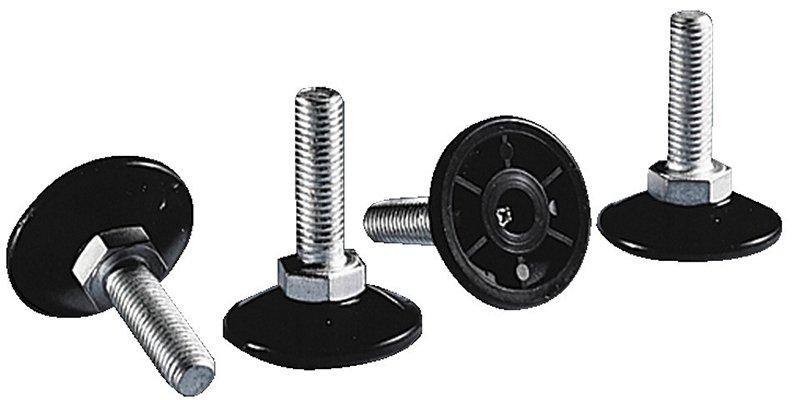 PS 4612.000, Nivellierfüße für TS, TS IT, SE, PC, IW, Chiller Blue e+, H:18-43mm, M12, Preis per VPE, VPE = 4 Stück