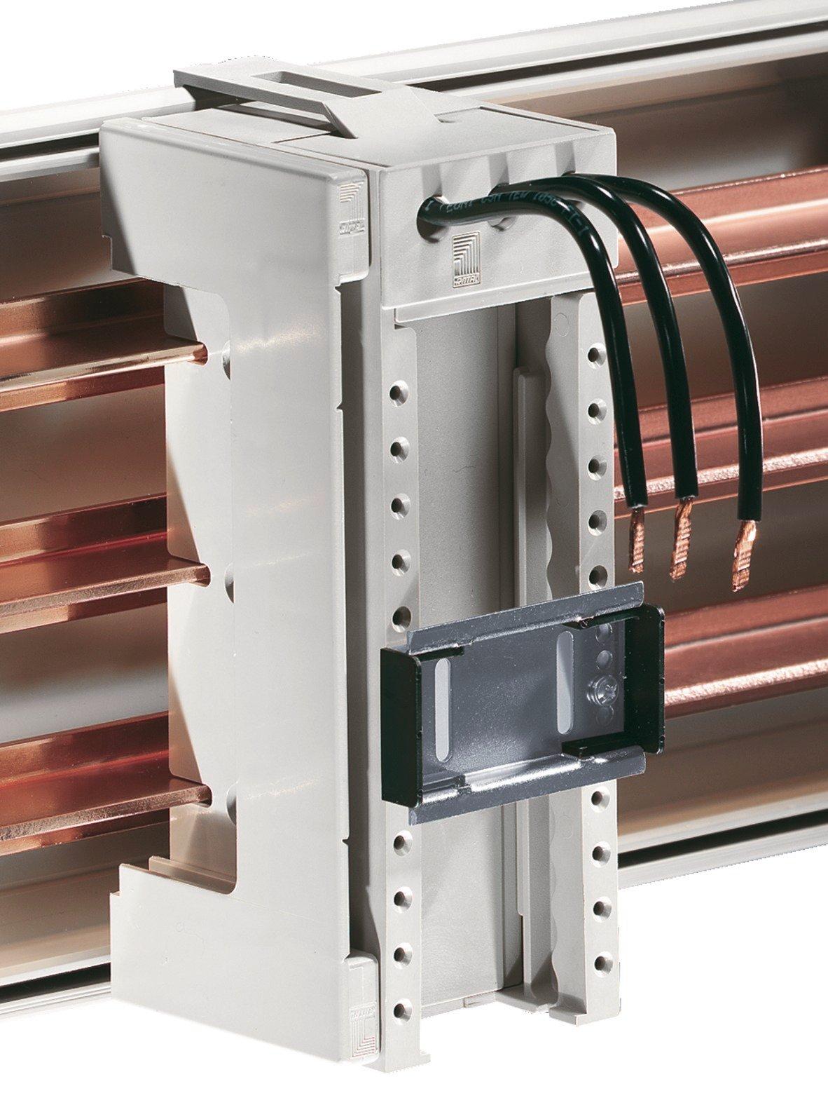 SV 9623.000, Mini-PLS Steckleiste B=9 mm, für Mini-PLS Geräteadapter (40 mm), Preis per VPE, VPE = 2 Stück