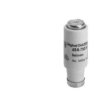5SD608, DIAZED-Sicherungseinsatz 750V Gleichstrom-Bahnanlagenschutz Charakteristik flink