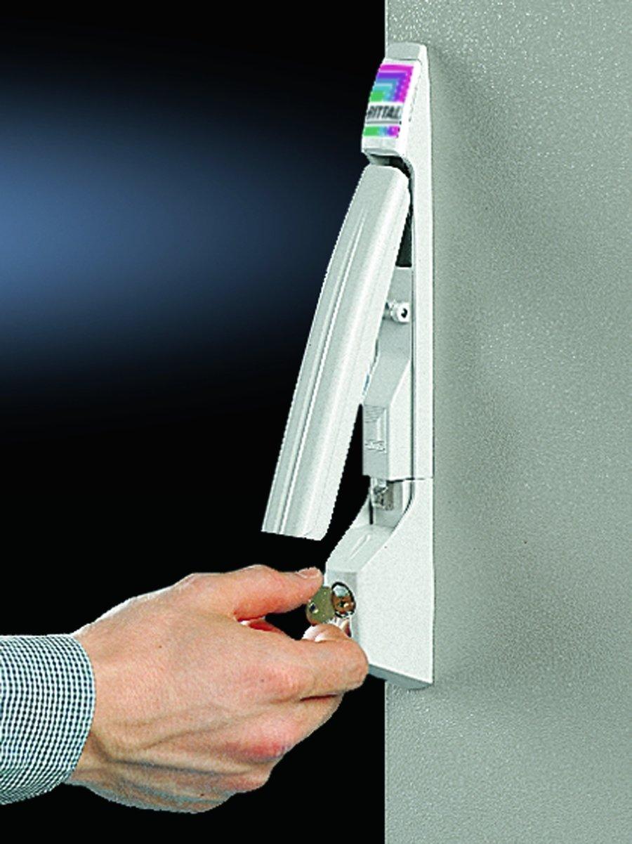 TS 8611.020, TS Komfortgriff, für TS, TS IT, SE, PC, IW, für Verschluss-Einsätze, RAL 7035