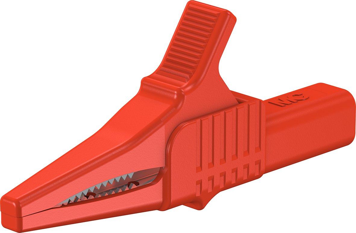 XKK-1001, 4 mm Sicherheitsabgreifer rot
