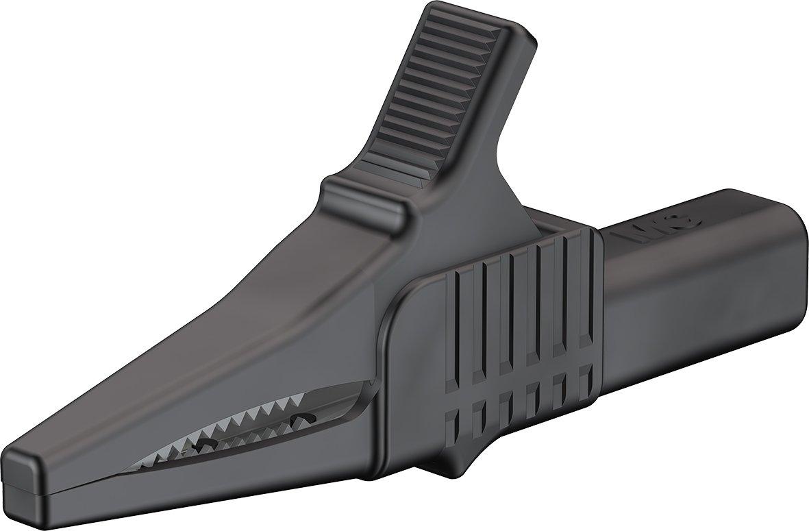 XKK-1001, 4 mm Sicherheitsabgreifer schwarz