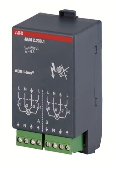 JA/M2.230.1, Jalousieaktormodul, 2fach, 230 V AC
