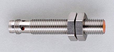 IEB3002BBPKG/AS, Induktiver Sensor, M8 x 1 / L = 50 mm, Schaltabstand 2 mm bündig einbaubar, Schließer, DC, PNP, M8 Steckverbindung, IP 65, IP 67,  (mit vorschriftsgem