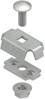 GRV 6 E3, Universalverbinder, zweiteilig, Edelstahl, Werkstoff-Nr.: 1.4301, AISI 304