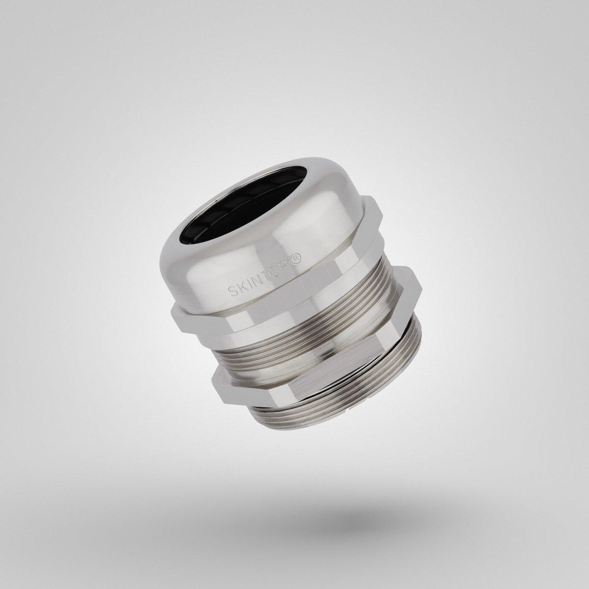 53112020, Kabelverschraubung SKINTOP MS-M 20x1,5, Messing, vernickelt