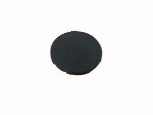 M22-XD-S, Tastenplatte, flach schwarz, blank