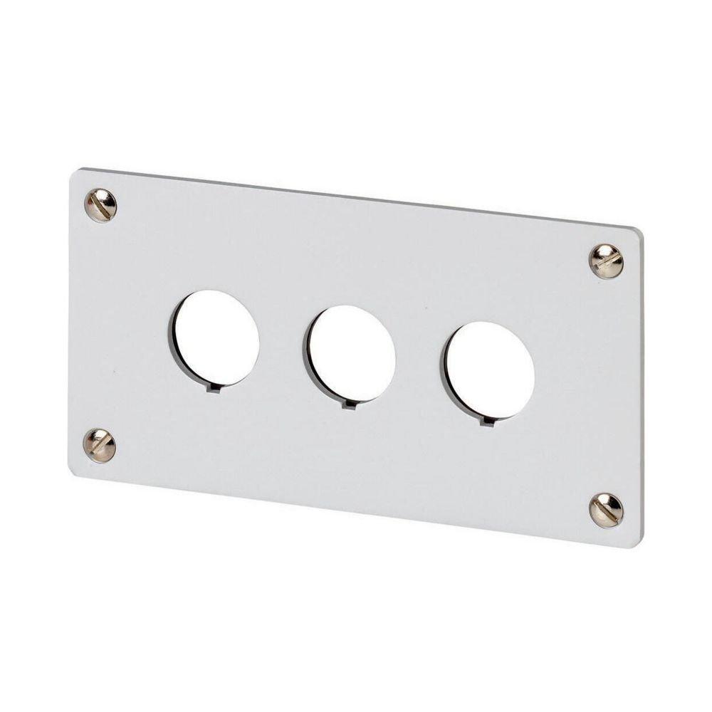 M22-E3, Einbauplatte, 3 Einbaustellen