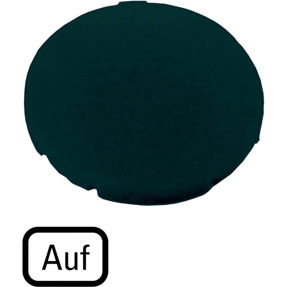 M22-XD-S-D3, Tastenplatte, flach schwarz, UP